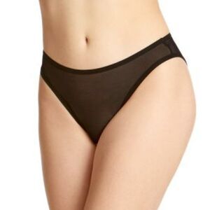 Hanky Panky Ouvert Mesh Bikini Panty Small NWT